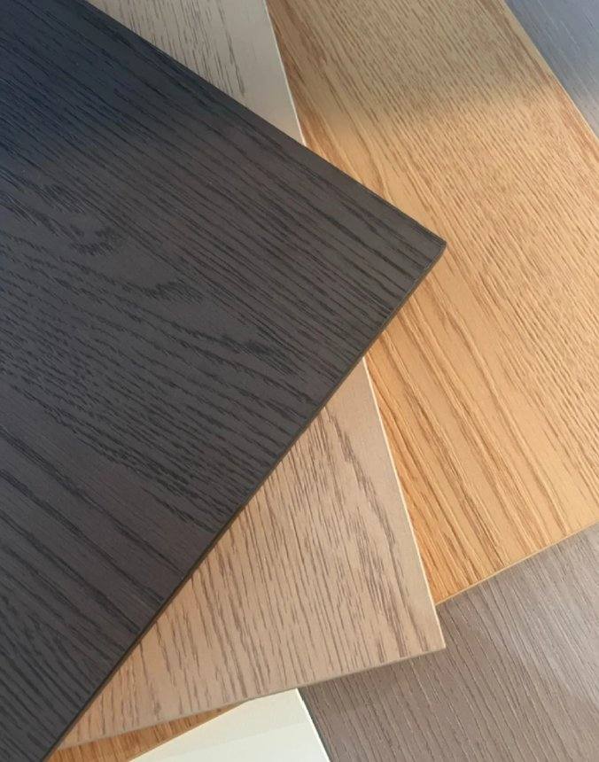 Melamine finish